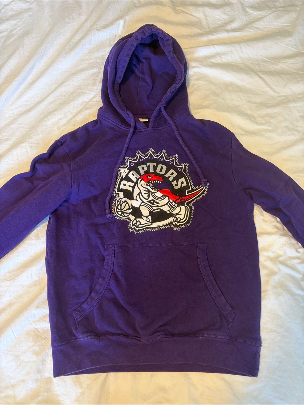 Mitchell & Ness Purple Toronto Raptors Pullover Hoodie